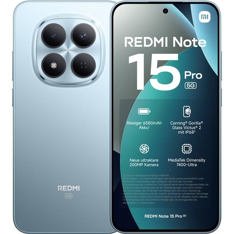 Xiaomi Redmi Note 15 Pro 5G Dual Sim 8+256GB glacier blue_1
