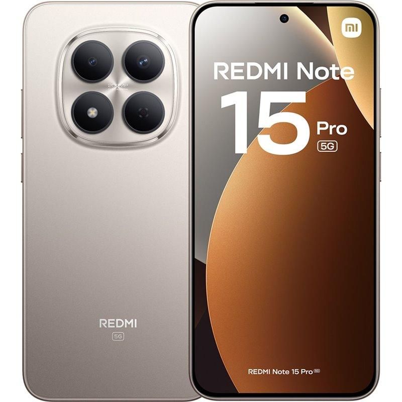 Xiaomi Redmi Note 15 Pro 5G Dual Sim 8+256GB titanium gold_1