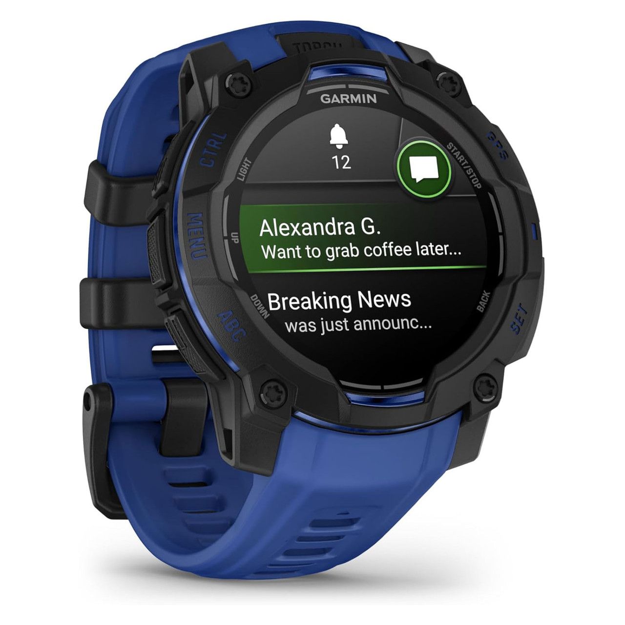 Garmin Instinct 3 3.05 cm (1.2 ) AMOLED 45 mm Digital 390 x 390 pixels Black GPS (satellite)_3