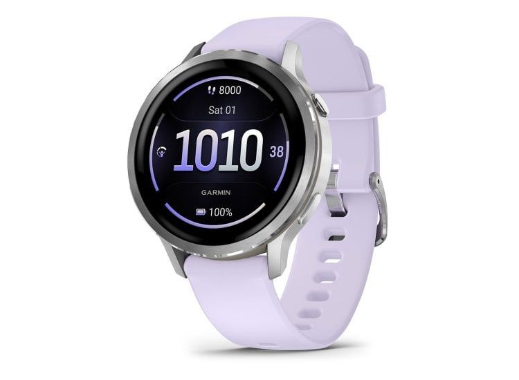 Garmin Venu 4 3.05 cm (1.2 ) AMOLED 41 mm Digital 390 x 390 pixels Touchscreen Silver Wi-Fi GPS (satellite)_1