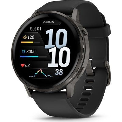 Garmin Venu 4 3.56 cm (1.4 ) AMOLED 45 mm Digital 454 x 454 pixels Touchscreen Black Wi-Fi GPS (satellite)_1