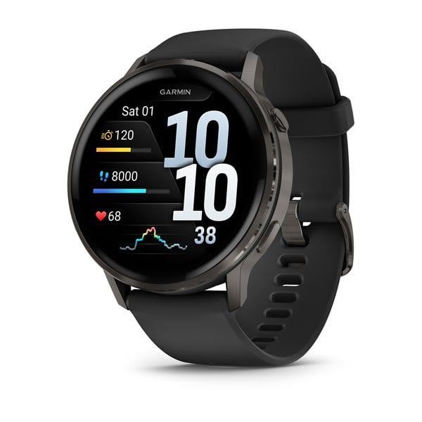 Garmin Venu 4 3.56 cm (1.4 ) AMOLED 45 mm Digital 454 x 454 pixels Touchscreen Black Wi-Fi GPS (satellite)_2