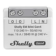Inteligentny sterownik do pomiaru zużycia energii WiFi Shelly EM Mini Gen4_2
