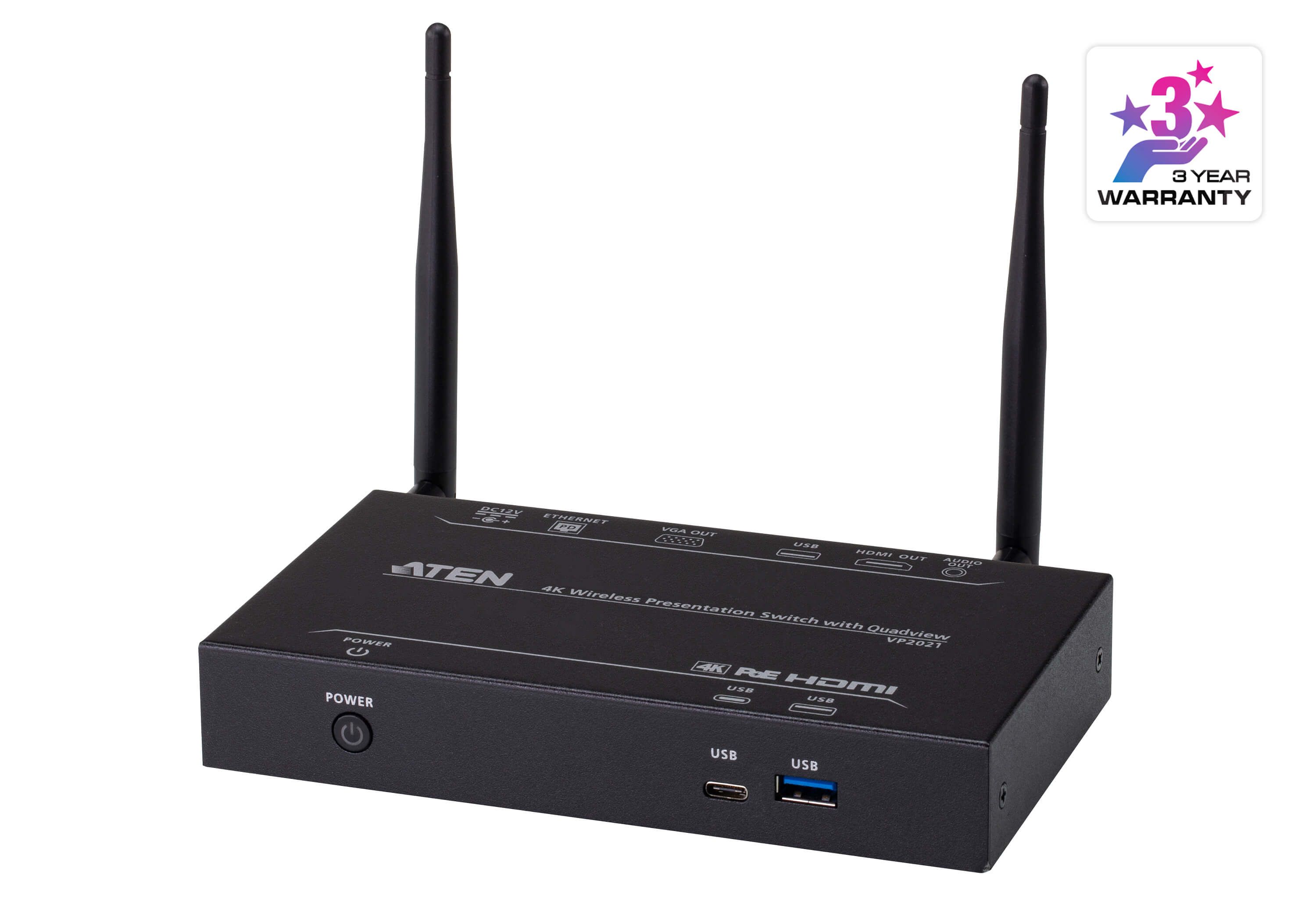 ATEN VP2021 sistem de prezentare wireless HDMI + VGA (D-Sub) Spaţiul de lucru_3