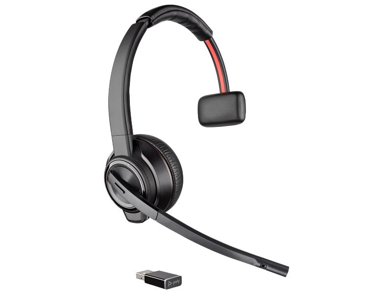 HP Poly Savi 8210 Monaural DECT 1880-1900 MHz Top + Stație de încărcare_2