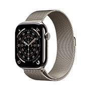 Apple Watch S11 Cellular 42mm Natural Titanium Case with Natural Milanese Loop_1
