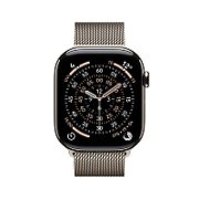 Apple Watch S11 Cellular 42mm Natural Titanium Case with Natural Milanese Loop_2