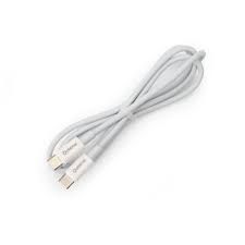 PLATINET CABLE KABEL USB-C TO USB-C 60W 3A 1M WHITE [45967]_1
