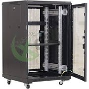 Set doua organizatoare verticale de cabluri pentru Rack 22U, Eco Xcab_2
