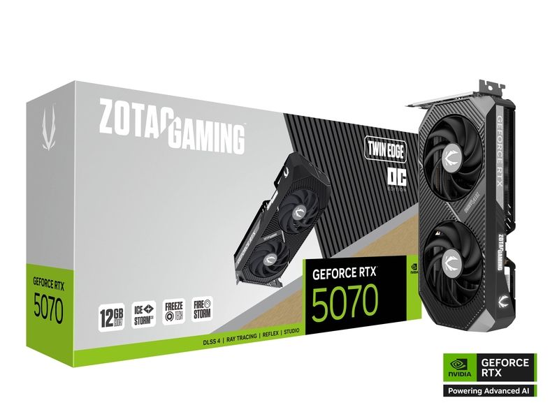 Zotac GAMING GeForce RTX 5070 Twin Edge OC NVIDIA 12 GB GDDR7_1