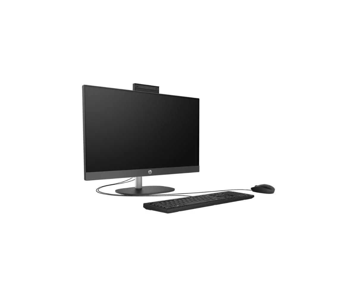 All-in-One HP ProOne 240 G10  23.8 inch Non-Touch IPS FHD (1920x1080) Anti-Glare LED UWVA 250 nits, Intel Core i3-N300 Octa Core (up to 3.8GHz, 6MB), video Integrat Intel Iris Xe Graphics, RAM 8GB DDR4 3200MHz (1x8GB), SSD 256GB M.2 2280 PCle NVMe, No ODD, LAN 10/100/1000, Realtek RTL8852BE Wi-Fi 6_5