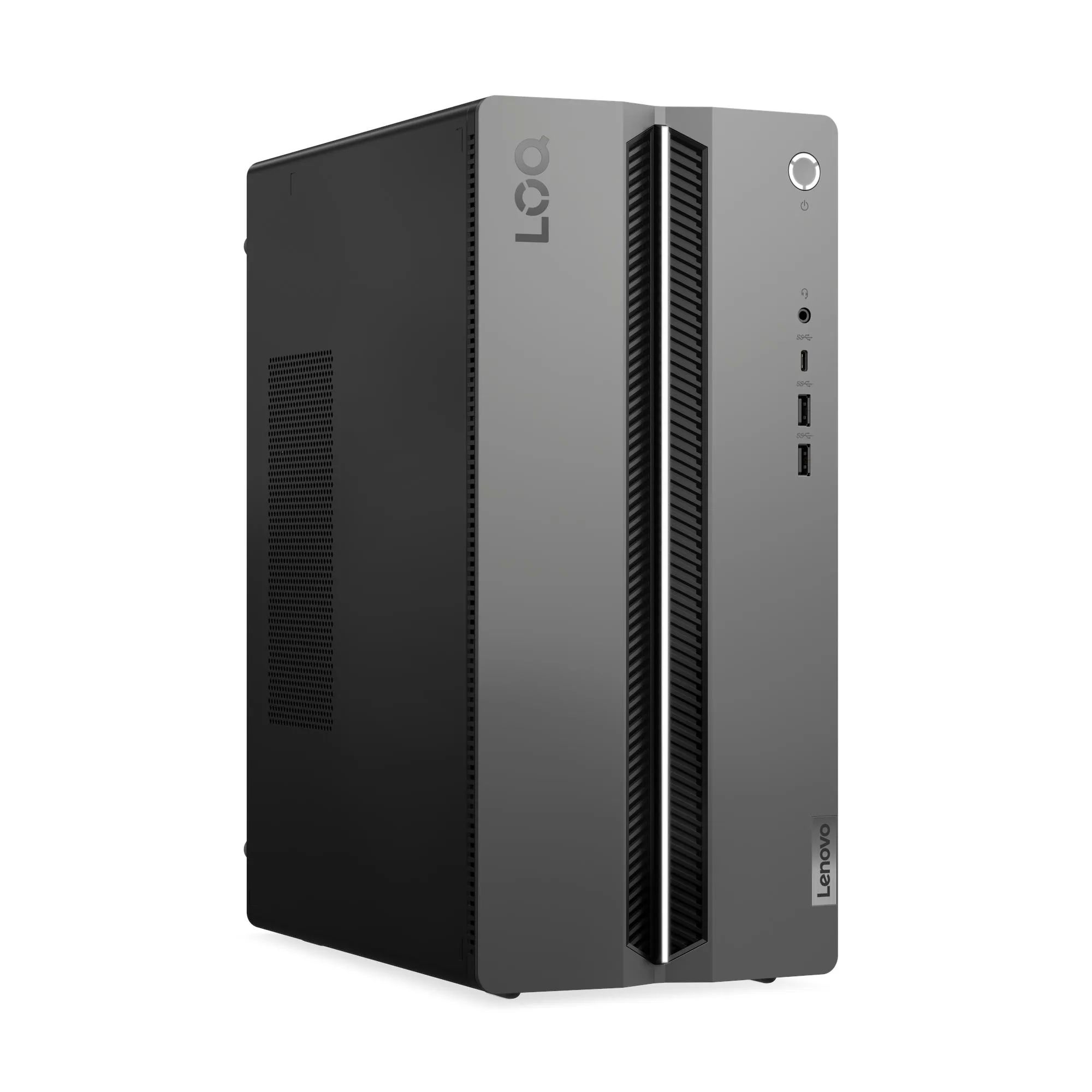 Desktop Gaming Lenovo LOQ Tower 17IRR9 , Intel® Core i5-14400, 10C (6P + 4E) / 16T, P-core 2.5 / 4.7GHz, E-core 1.8 / 3.5GHz, 20MB Intel Smart Cache, video NVIDIA® GeForce RTX™ 5060 8GB GDDR7, RAM 2x 24GB UDIMM DDR5-4800 Two DDR5 UDIMM slots, dual-channel capable Up to 32GB DDR5-5600,  1TB SSD M.2