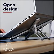Stand laptop Trust Macy Foldable, ajustabil pe inaltime: 7 trepte, , dimensiune maxima laptop 17