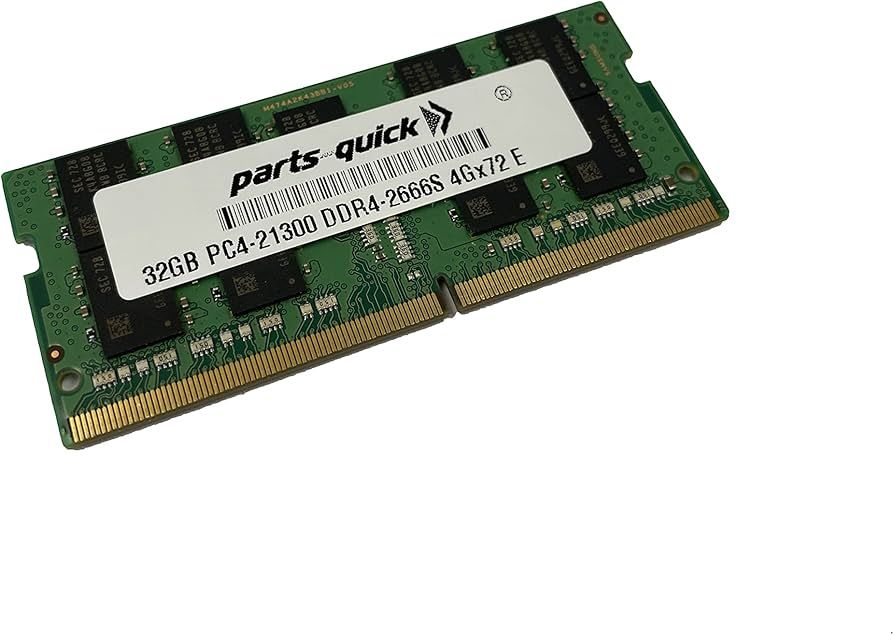 QNAP RAM-32GDR4ECP0-SO-2666 module de memorie 32 Giga Bites 1 x 32 Giga Bites DDR4 CCE_2