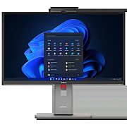 Lenovo ThinkCentre M90a Gen 6 AIO (24 inches), Intel® Core Ultra 9 285, 24C (8P + 16E) / 24T, Max Turbo up to 5.6GHz, 36MB, RAM 1x 32GB SO-DIMM DDR5-5600, SSD 1TB SSD M.2 2280 PCIe® 4.0x4 Performance NVMe® Opal 2.0, Video: NVIDIA® GeForce RTX™ 4050 6GB GDDR6, Optic: None, Card reader: 3- in-1 Card_1