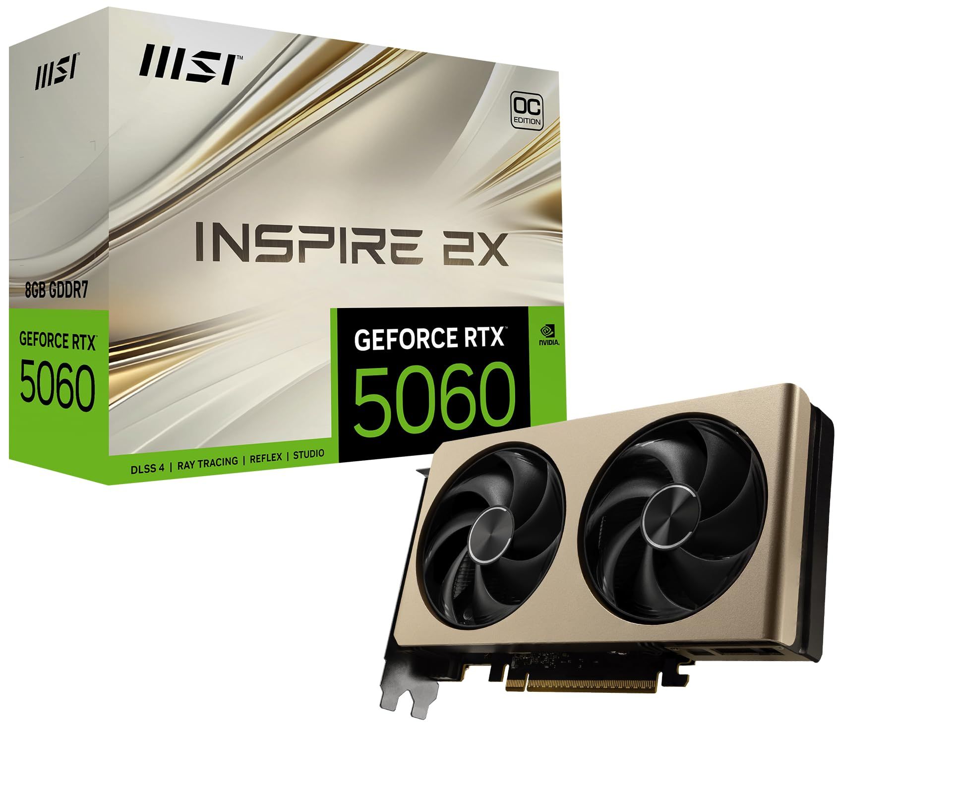 MSI GeForce RTX 5060 8GB INSPIRE 2X OC 1xHDMI 3xDP_4