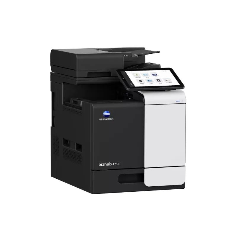Imprimanta multifunctionala laser monocrom A4, Konica Minolta Bizhub 4751i, 47ppm, duplex, 1200x1200dpi, caseta hartie de 500 coli, tava bypass de 100 de coli_4