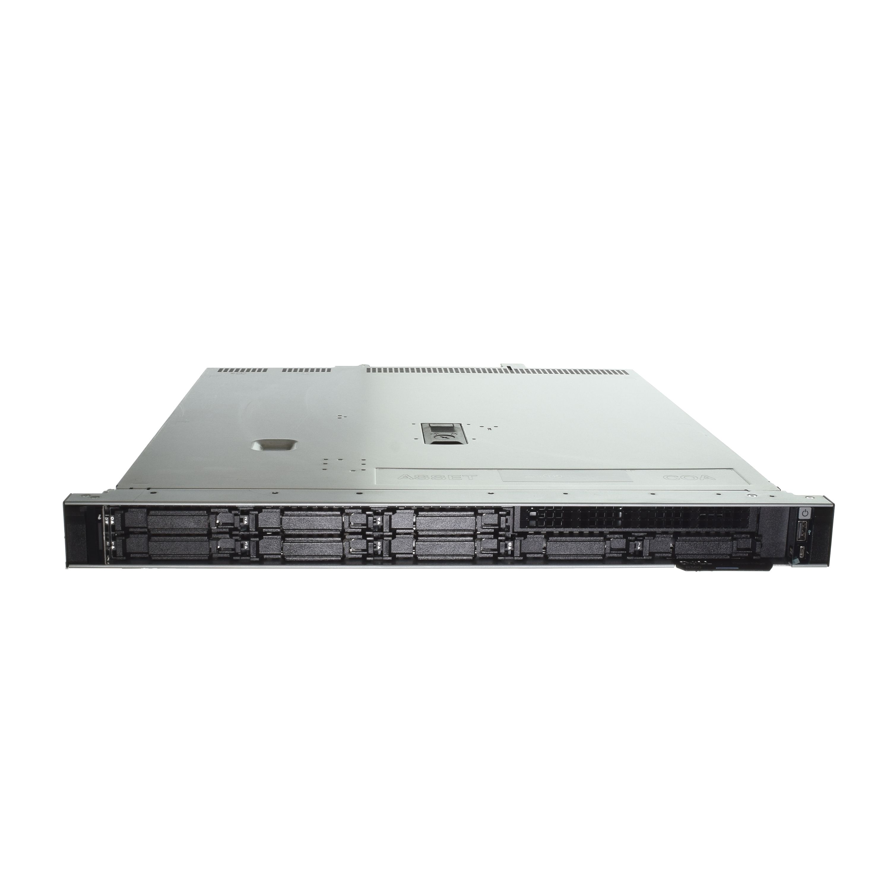 PowerEdge R360 Rack Server Intel Xeon 6 Performance 6315P 2.8G, 4C/4T, 12M Cache, Turbo, (55W) DDR5-4800, 32GB UDIMM, 5600MT/s ECC, 480GB SSD SATA Read Intensive 6Gbps 512e 2.5in Hot-plug AG Drive, 2.5 Chassis with up to 8 Hot Plug Hard Drives, Motherboard with with Broadcom 5720 Dual Port 1Gb_5