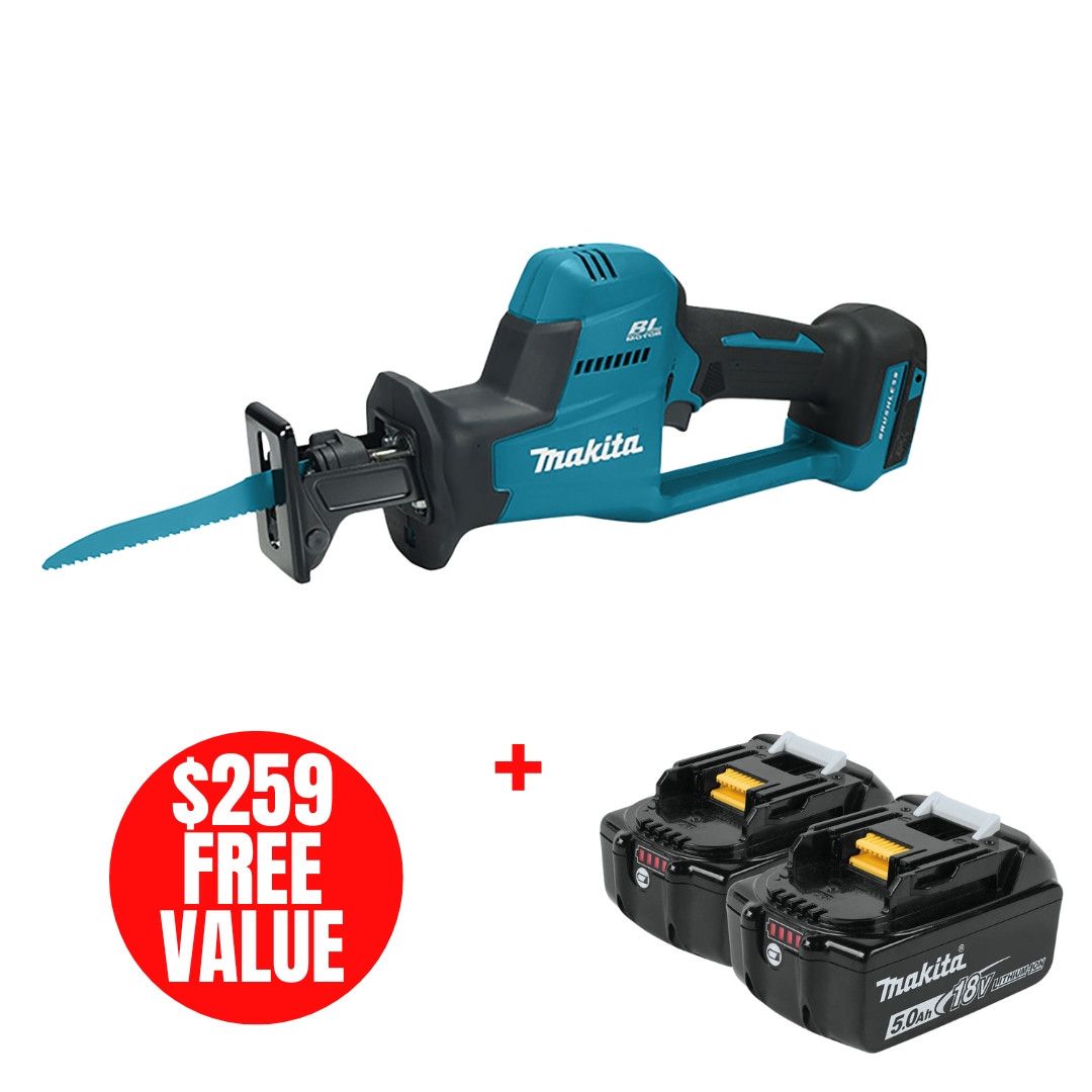 Makita DJR189Z reciprocating saw Black  Blue_2