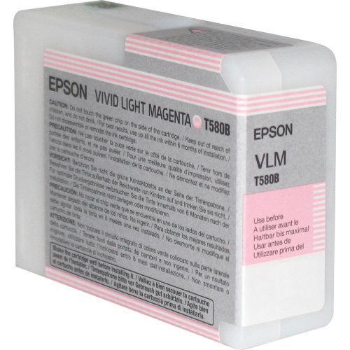 Epson T580B00 cartușe cu cerneală 1 buc. Original Magenta deschis viu_4