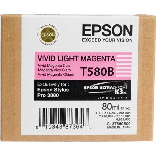 Epson T580B00 cartușe cu cerneală 1 buc. Original Magenta deschis viu_5
