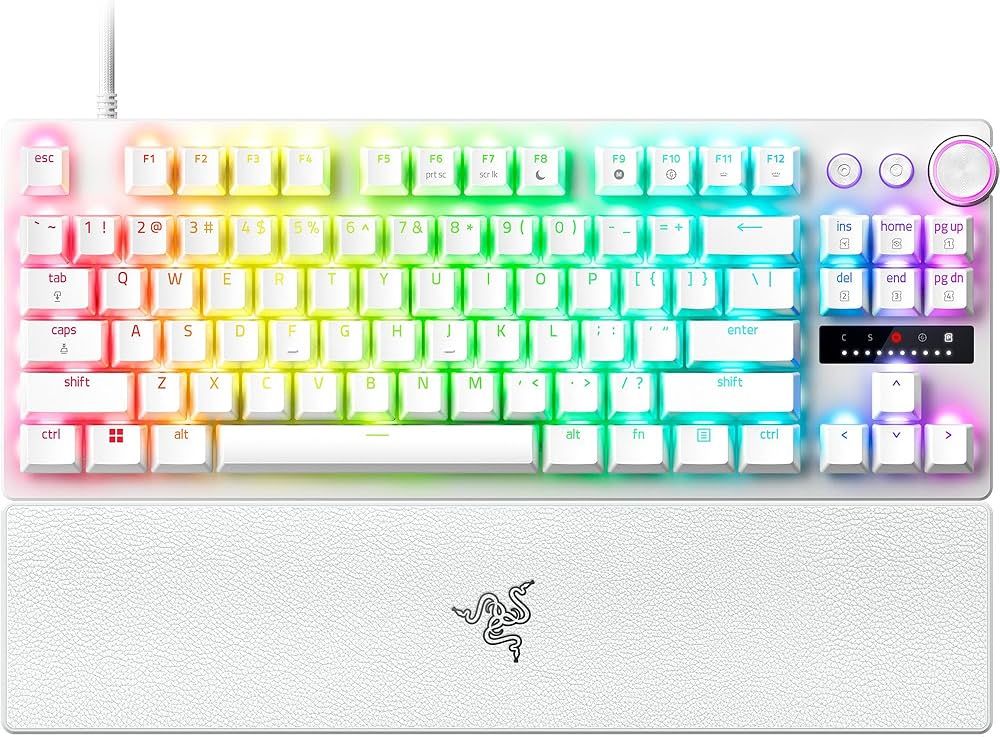 Tastatura mecanica Razer Huntsman V3 Pro Tenkeyless , iluminare Razer Chroma RGB, US layout, negru_1