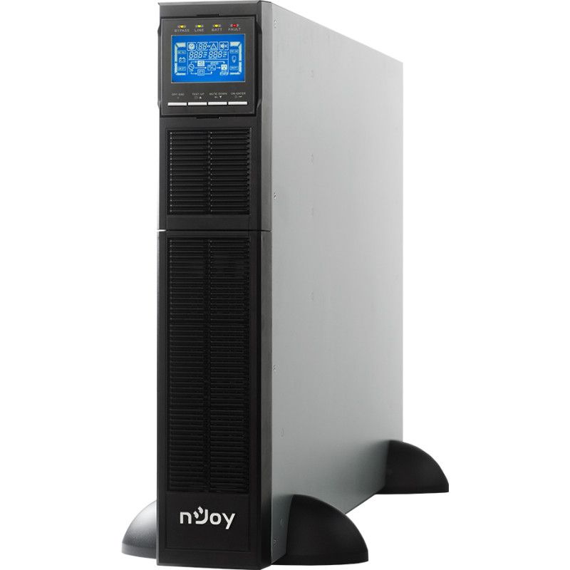 UPS nJoy Balder 6000, 6000VA/6000 W, On-line, LCD Display, Management, Rack/Tower, Dubla conversie, 2U, Nu are baterie inclusa, PWUP-OL06KBA- AZ01B_2