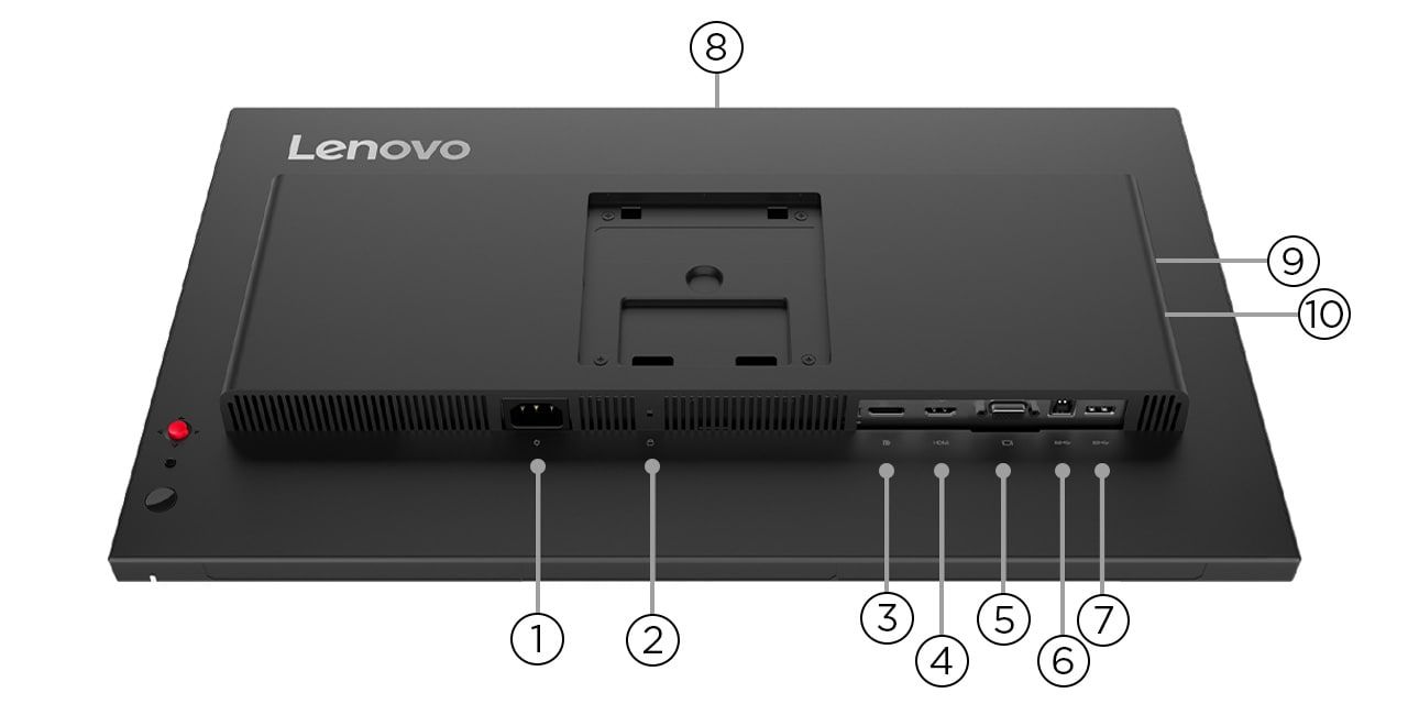 LENOVO ThinkVision T24-40 23.8inch IPS FHD 16:9 120Hz 250cd/m2 4ms/6ms HDMI DP VGA_3