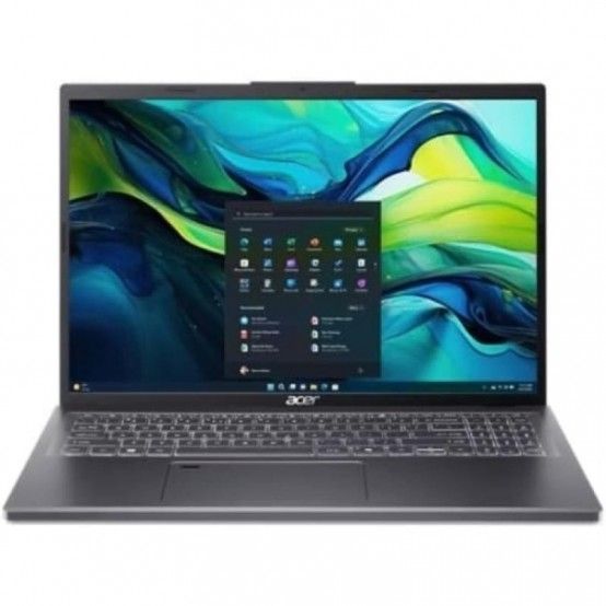 Laptop Acer Aspire 16 A16-71M-7155, 16 inches (40.64 cm), Acer ComfyView™ WUXGA IPS Display mit LED-Backlit, 1920  x 1200, 16:10, In tel® Core™ Ultra 7 processor 155U, 1.7 GHz base clock (Up to 4.8 GHz max. performance clock rate), 12 MB Intel® Smart Cache, 2 Performance-cores + 8 Efficient-cores +_1
