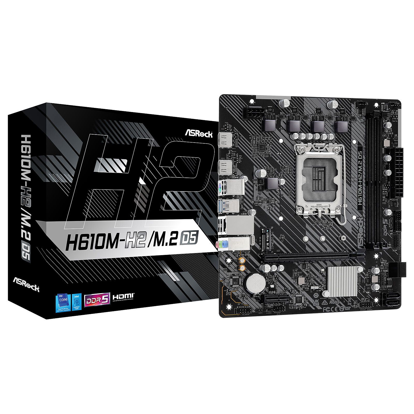 Płyta główna Asrock H610M-HVS/M.2 D5 GEN5_1