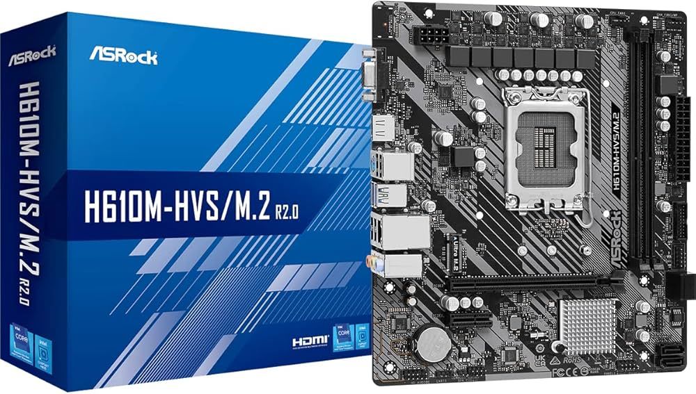 Płyta główna Asrock H610M-HVS/M.2 D5 GEN5_2