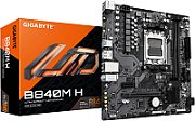 GIGABYTE B840M H. Processor manufacturer: AMD, Processor socket: Socket AM5, Compatible processor series: AMD Ryzen 7000 Series, AMD  Ryzen 8000 Series, AMD Ryzen 9000 Series. Supported memory types: DDR5-SDRAM, Maximum internal memory: 128 GB, Memory slots type: DIMM. Supported storage drive_1
