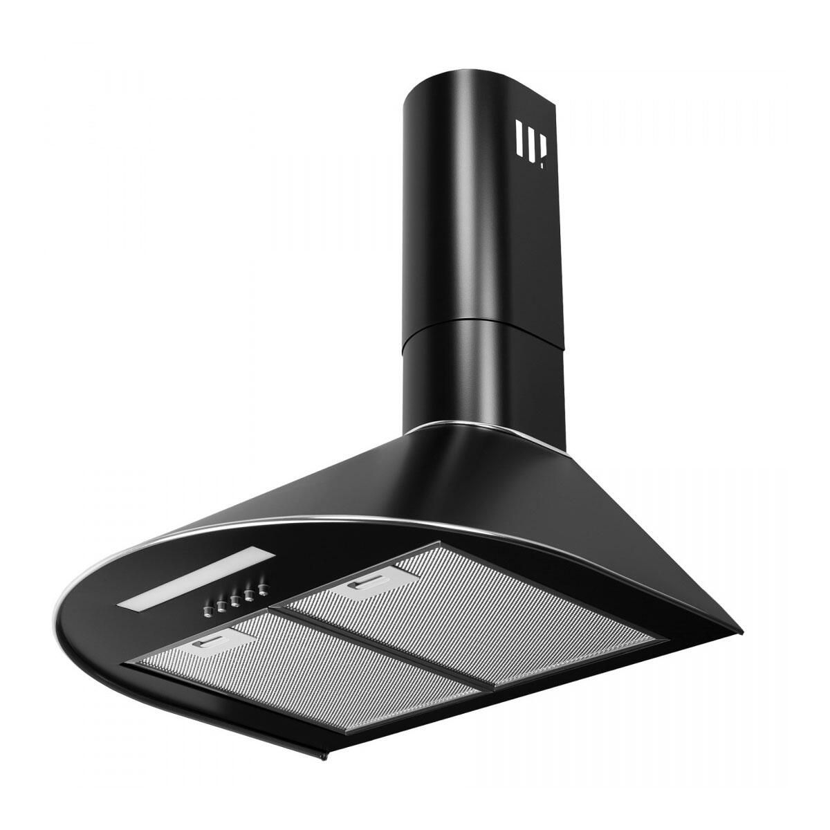 Wall-mounted canopy MAAN Mix 3 60 310 m3/h  Black_1