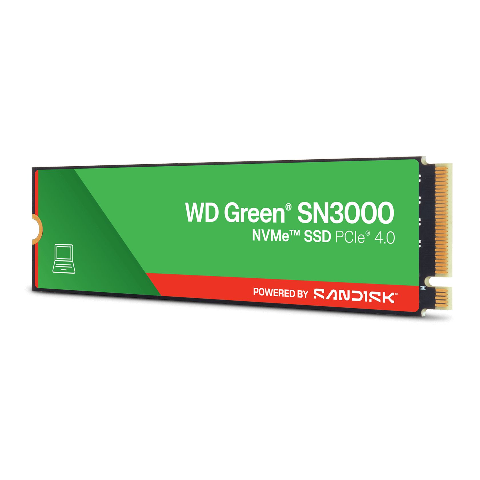 Western Digital Green SN3000 1 TB M.2 PCI Express 4.0 NVMe QLC 3D NAND_1