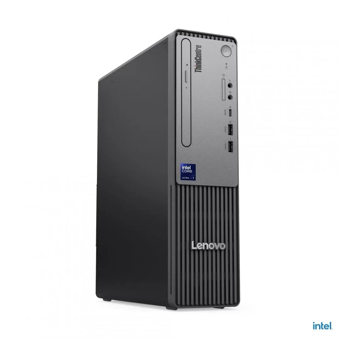 Desktop Lenovo ThinkCentre neo 50s Gen 6 , Intel® Core Ultra 5 225, 10C (6P + 4E) / 10T, Max Turbo up to 4.9GHz, 20MB Intel Smart Cache, RAM 1x 16GB UDIMM DDR5-5600, SSD 512GB SSD M.2 2280 PCIe® 4.0x4 NVMe®, Video: Integrated Intel® Graphics, Optic: None, Card reader: 3-in-1 Card Reader, Integrated_4