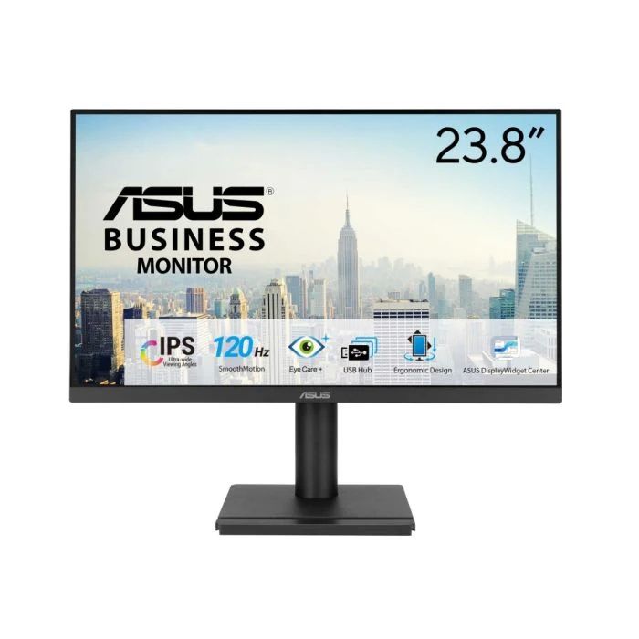 ASUS VA249QGS Business Monitor 23.8inch IPS FHD 120Hz 350cd/m2 1ms HDMI DP VGA Speakers_2