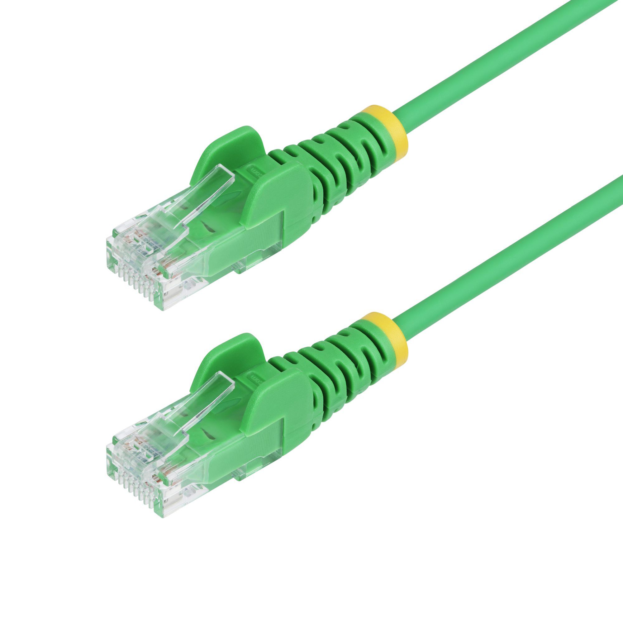 25CM GREEN SLIM CAT6 CABLE/SNAGLESS RJ45 UTP PATCH CABLE_2