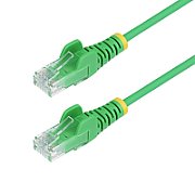 25CM GREEN SLIM CAT6 CABLE/SNAGLESS RJ45 UTP PATCH CABLE_2
