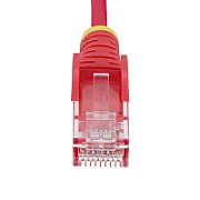 25CM RED SLIM CAT6 CABLE/SNAGLESS RJ45 UTP PATCH CABLE_4