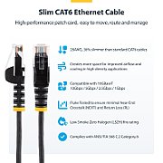 25CM YELLOW SLIM CAT6 CABLE/SLIM SNAGLESS RJ45 UTP PATCH CAB_3