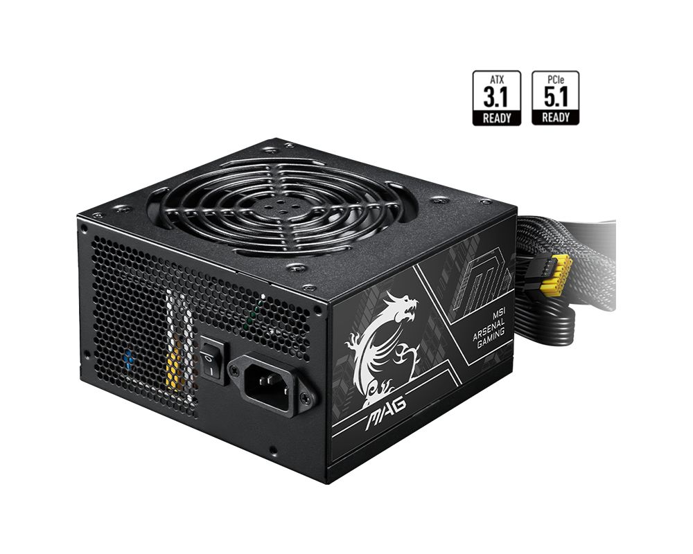MSI MAG A650BN PCIE5 II 650W BRONZE PSU_2