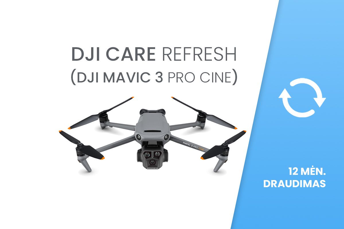 Licenta electronica DJI Mavic 3 Pro Cine (1Y)Care Refresh