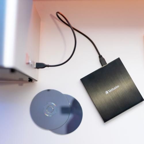 Blu-Ray extern Verbatim Slimline, USB 3.2, GEN 1_2