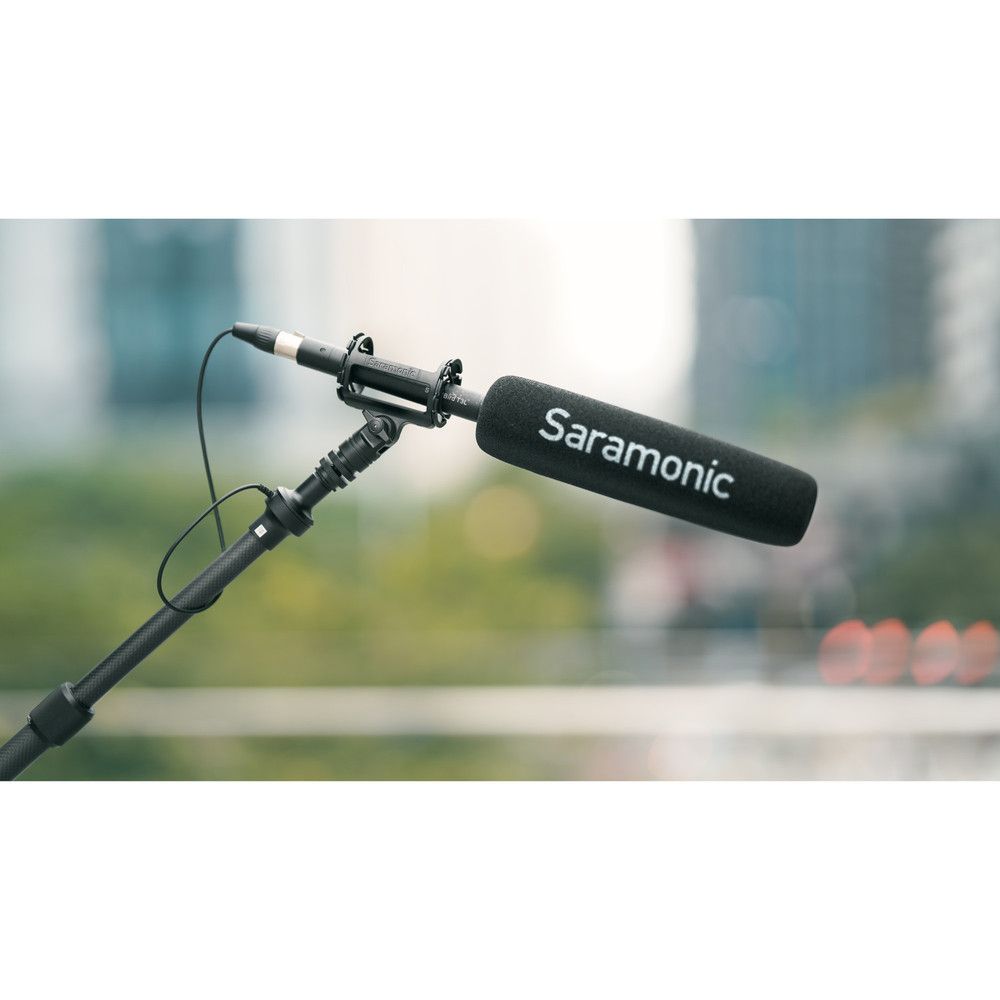 Brat telescopic Saramonic cu cablu XLR 2.5mFibra de carbon_4