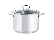 Oala 1.4l cu capac din sticla Kulinaria Metalac inox/24cm/8l_1