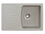 Chiuveta X Granit Quadro Plus bej760 x 500 mm, sifon 90 mm, granit_1