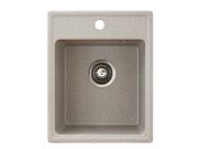 Chiuveta X Granit Quadro 40 bej400 x 500 mm, sifon 90 mm, granit_1