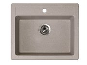 Chiuveta X Granit Quadro 60 bej600 x 500 mm, sifon 90 mm, granit_1