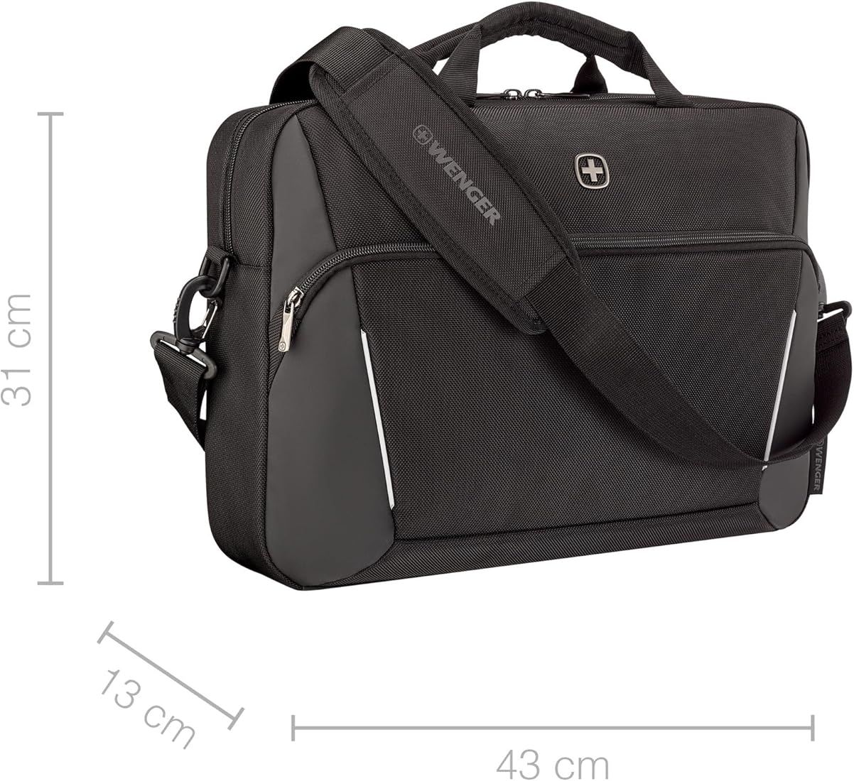 Wenger XE Brief 17 17  Laptop Briefcase with Tablet Pocket Black (653301)_4