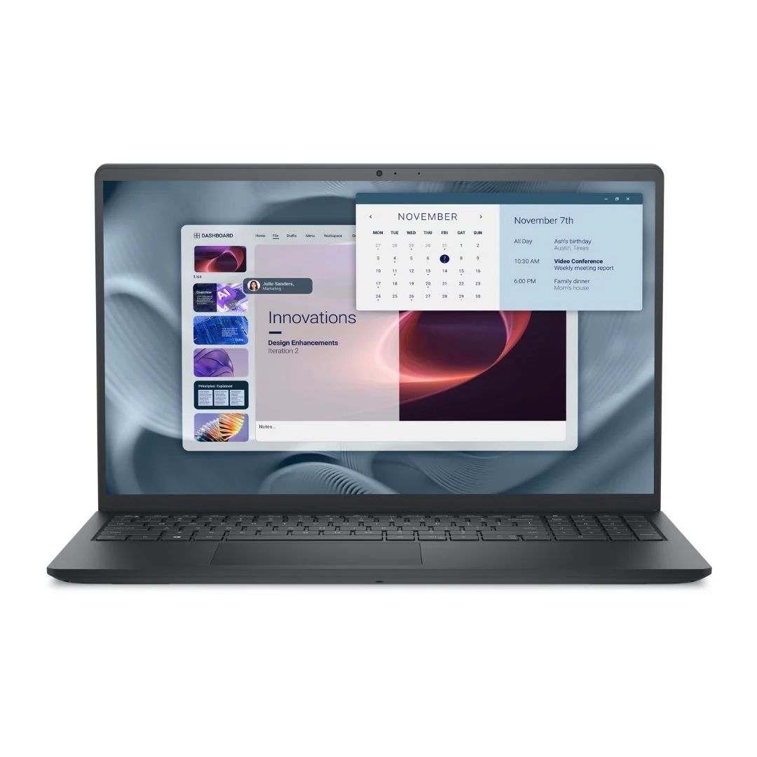 Laptop Dell Pro 15 Essential PV15250, 15.6 inch 1920 x 1080, Intel Intel Core 3 100U (6 C / 8 T, 4.7 GHz, 10 MB cache), 16 GB DDR5, 512 GB SSD, Intel UHD Graphics, Ubuntu_4
